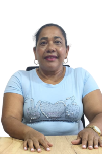 Imagen de la Concejala Alba Ruth Calero Escarria, representante del Partido de la U en el Concejo Municipal de Riofrío Valle del Cauca