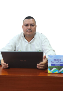 Fotografía institucional del Secretario del Concejo Municipal de Ríofrío Valle del Cauca en el ejercicio de sus funciones durante el periodo 2026