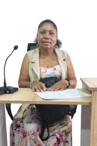 Imagen de la Concejala Neina Tolima Meneses Chiriboga, representante del Partido de la U en el Concejo Municipal de Riofrío Valle del Cauca